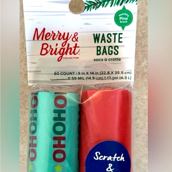 Merry & Bright™ Dog Sweater, KONG Holiday Bone & Ho Ho Bags - Picture 12 of 12